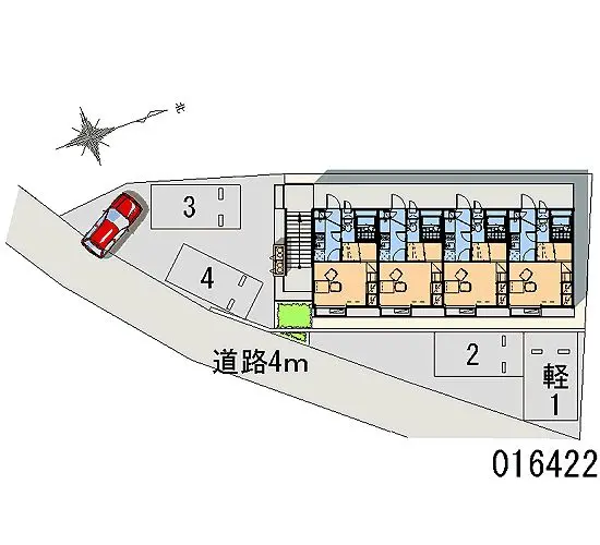 ★手数料０円★茅ヶ崎市今宿　月極駐車場（LP）